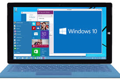 windows 10 on surface