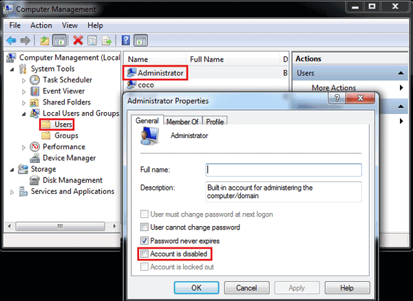 How To Enable Built In Administrator Account In Windows Vista