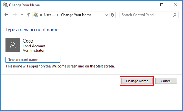 windows 10 change to administrator