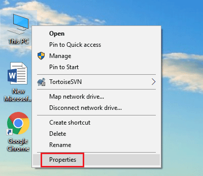 this pc properties