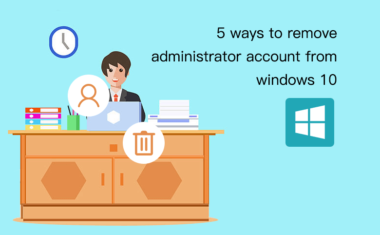 Accounts administrator. Значок виндовс 10 администратора. How to remove back from Windows 10's start.