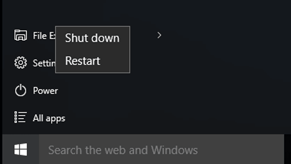 successfully by shift and restart to access uefi bios in windows 10