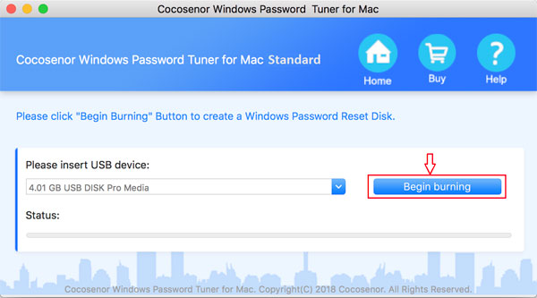 create password reset disk on mac
