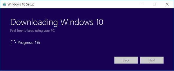 downloading windows 10