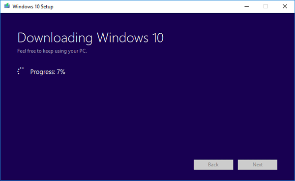 downloading windows 10