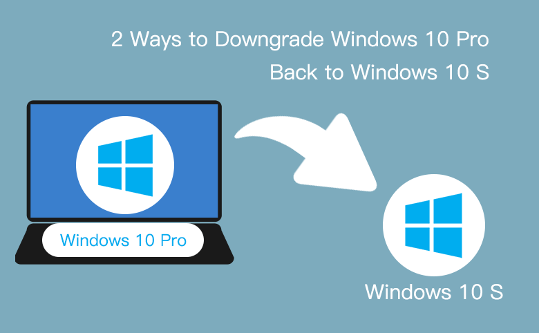 how to downgrade from windows 10 pro to home