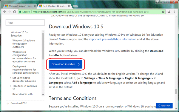 download windows 10 installer