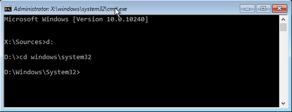 get into system drive