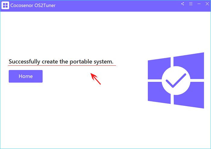 successfully create WTG of Windows 10