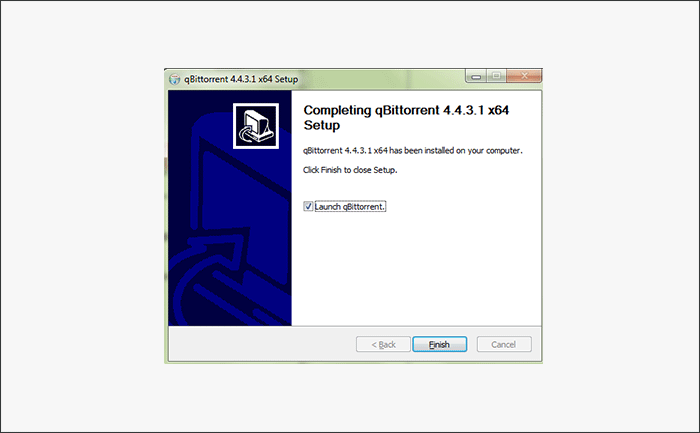 install qBittorrent in Windows 10