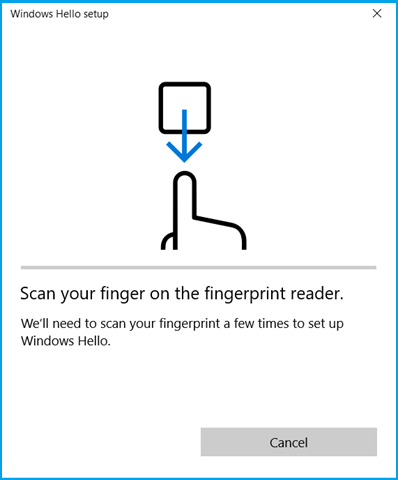 scan finger