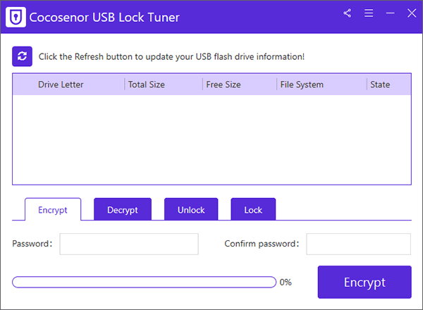 run Cocosenor USB Lock Tuner