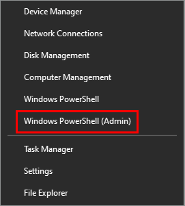 open windows powershell