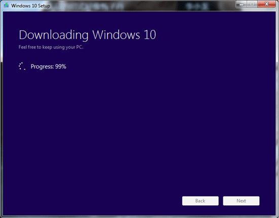 downloading windows 10