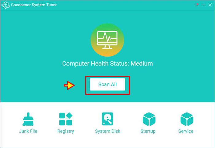 click Scan All in System Tuner