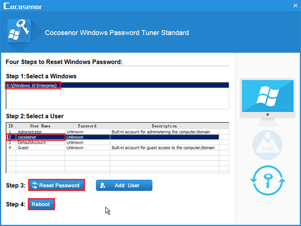 unlock windows 10 enterprise password