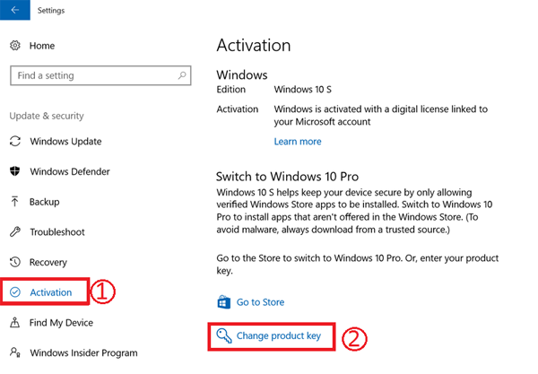 how to change product key windows 10 pro free