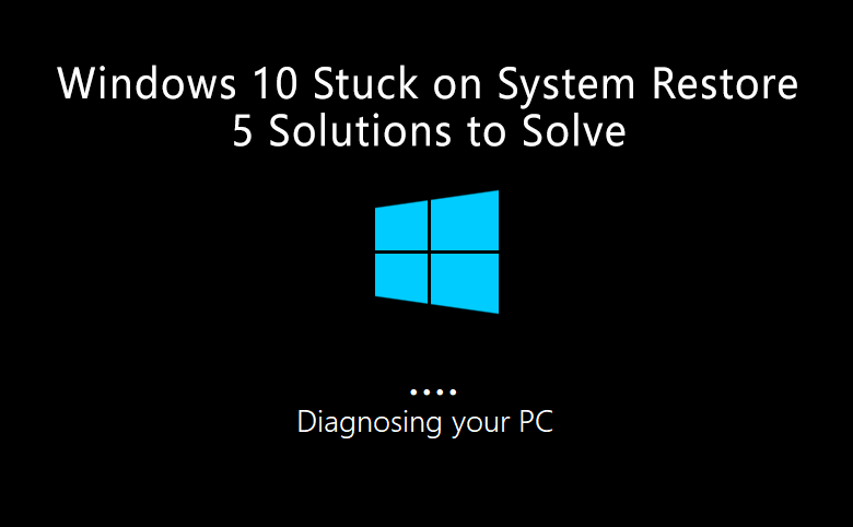 Windows 10 stuck on system restore