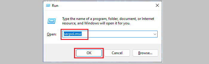 open local security policy