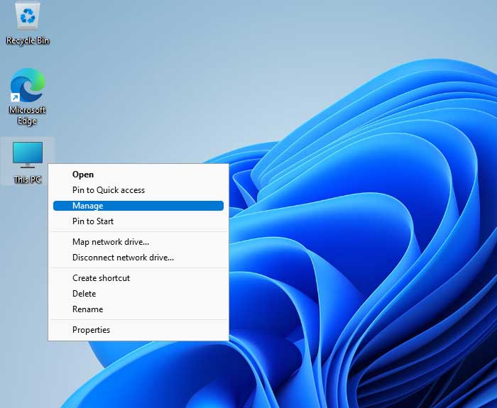 manage this pc