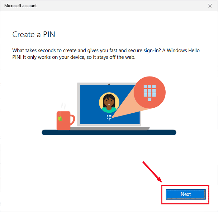 create a pin