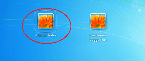 the default administrator account in win 7