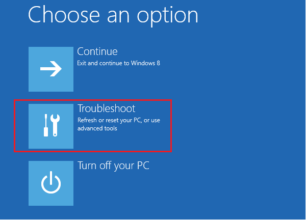 troubleshoot