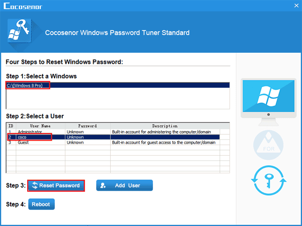 forgot password to computer windows 8.1