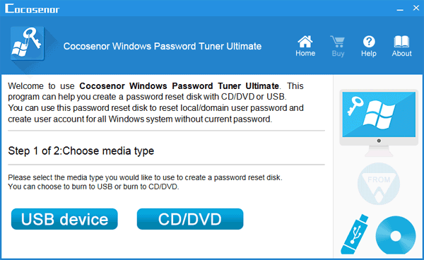 follow to create password reset disk