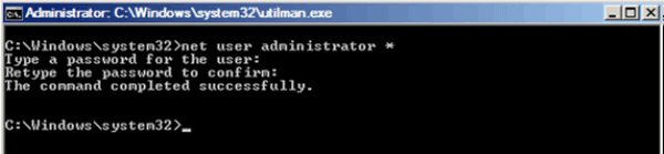 Windows Server 2012 domain/local admin password reset