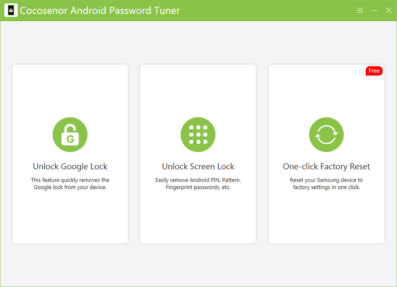 Cocosenor Android Password Tuner Windows 11 download