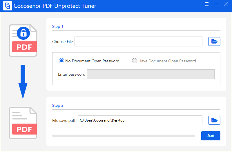 Cocosenor PDF Unprotect Tuner Windows 11 download