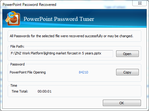 excel password tuner