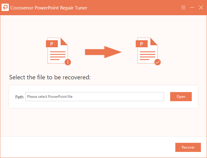 Cocosenor PowerPoint Repair Tuner