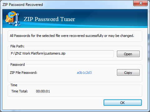 bypass zip password mac