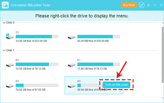 Windows 10 Cocosenor BitLocker Tuner full