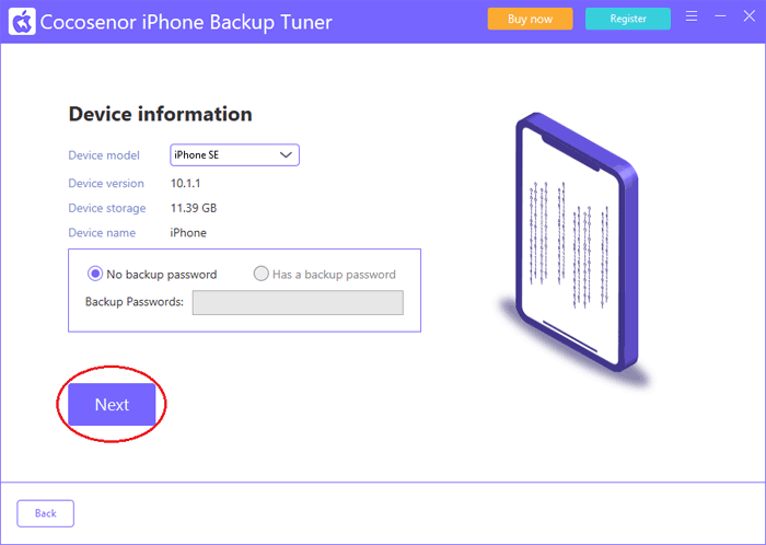 device information