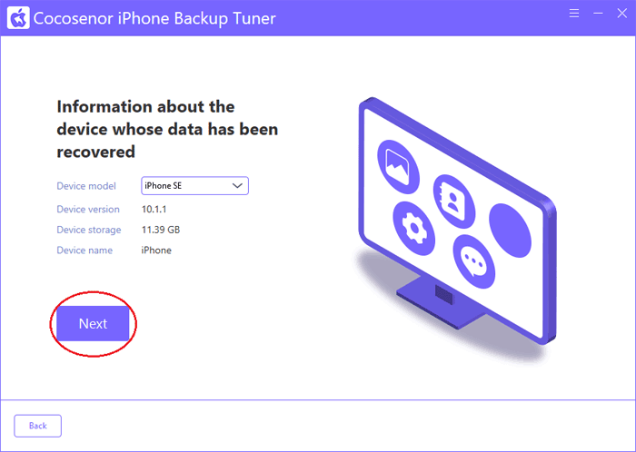 information about the device