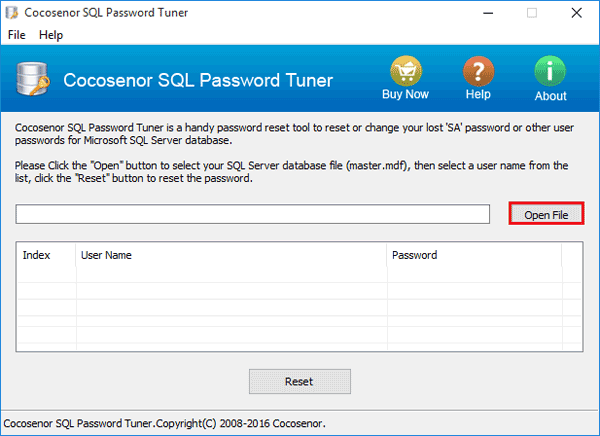 Cocosenor SQL Password Tuner Windows 11 download