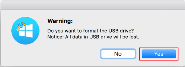 format the usb