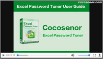 excel password tuner user guide