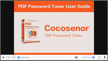 pdf password tuner user guide